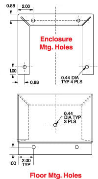 Hammond   Floor Stand Kit 1481F Series - 0