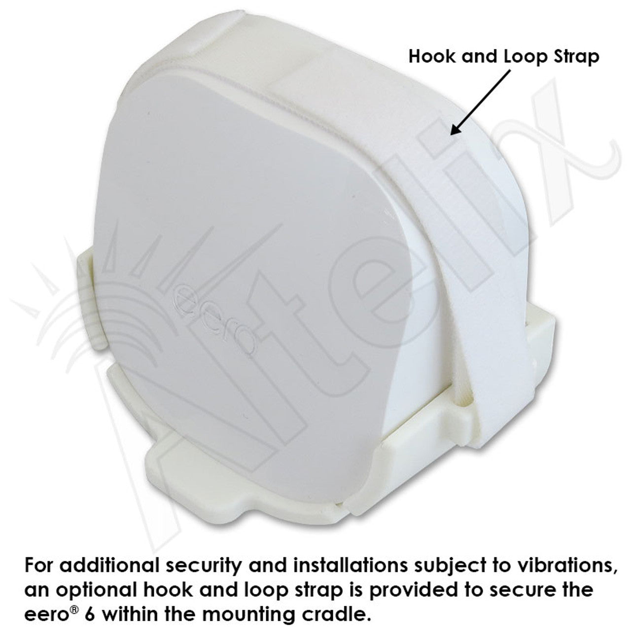 Altelix DIN Rail Mount for Amazon eero® 6 - Compatible with eero® 6 Router and eero® 6 Extender