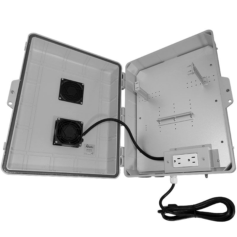 Altelix Enclosure for SONOS¬Æ AMP, Apple¬Æ TV, Amazon¬Æ Echo Link Amp, Bluesound¬Æ Powernode, ROKU¬Æ Ultra, WiiM¬Æ Pro - 0
