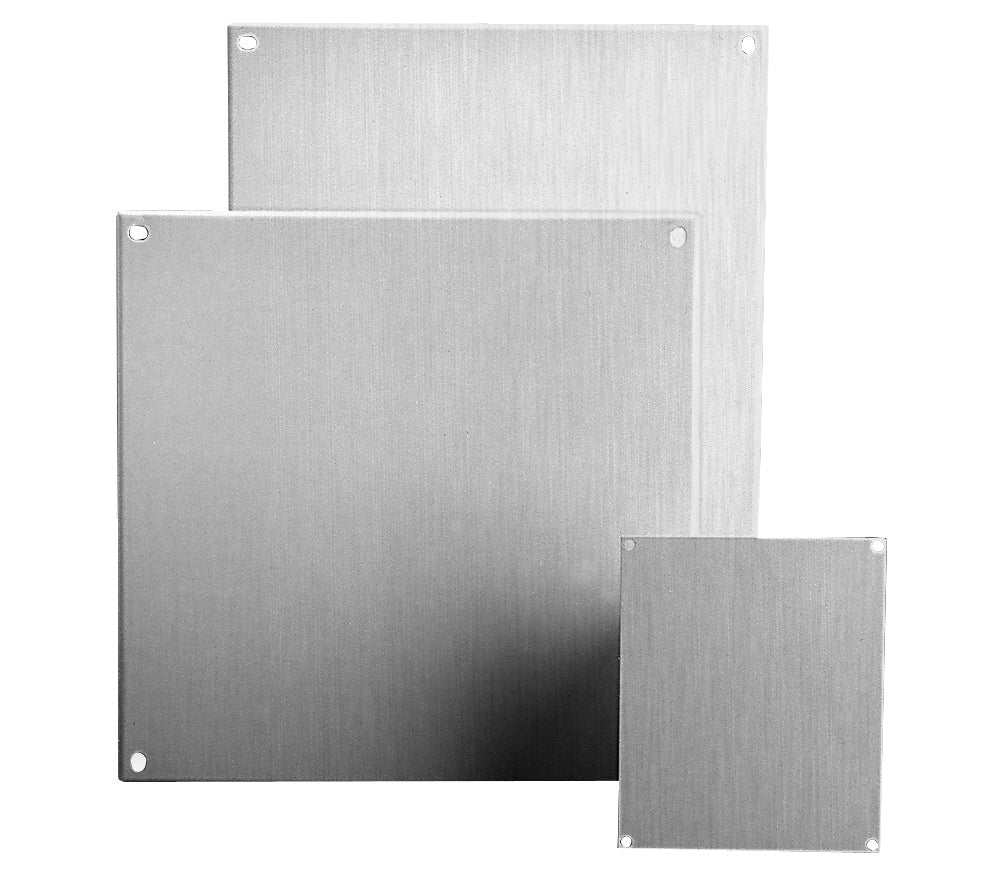PAINTED Steel Mounting Panels  -  Panels for N4X Single Door and Victory series enclosures