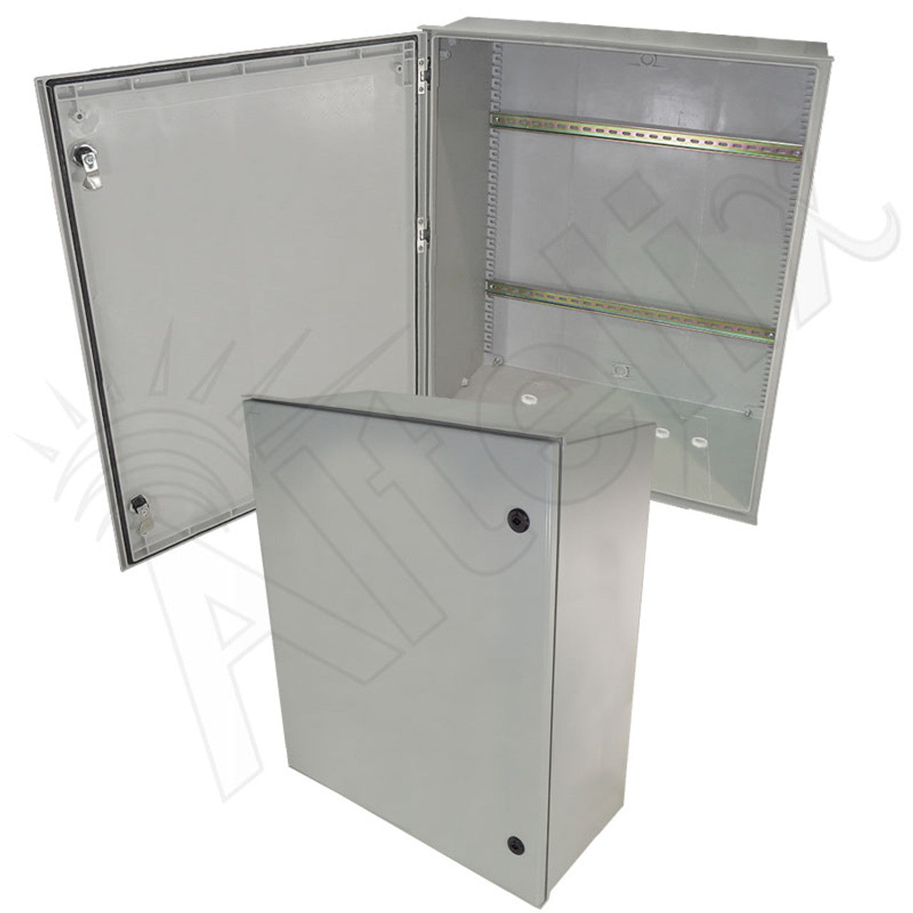 Altelix Industrial DIN Rail Enclosure Fiberglass NEMA 3X IP65