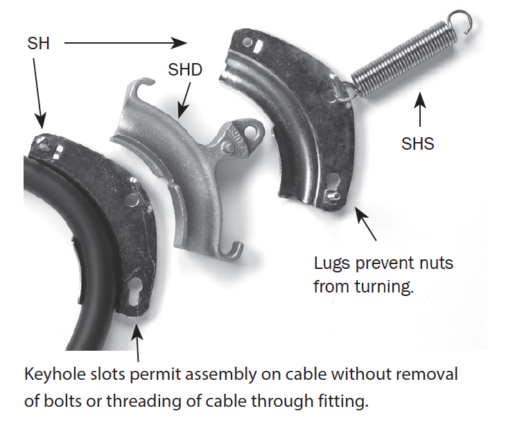 Sky-Tie™ SH Bus-Drop Cable Clamps